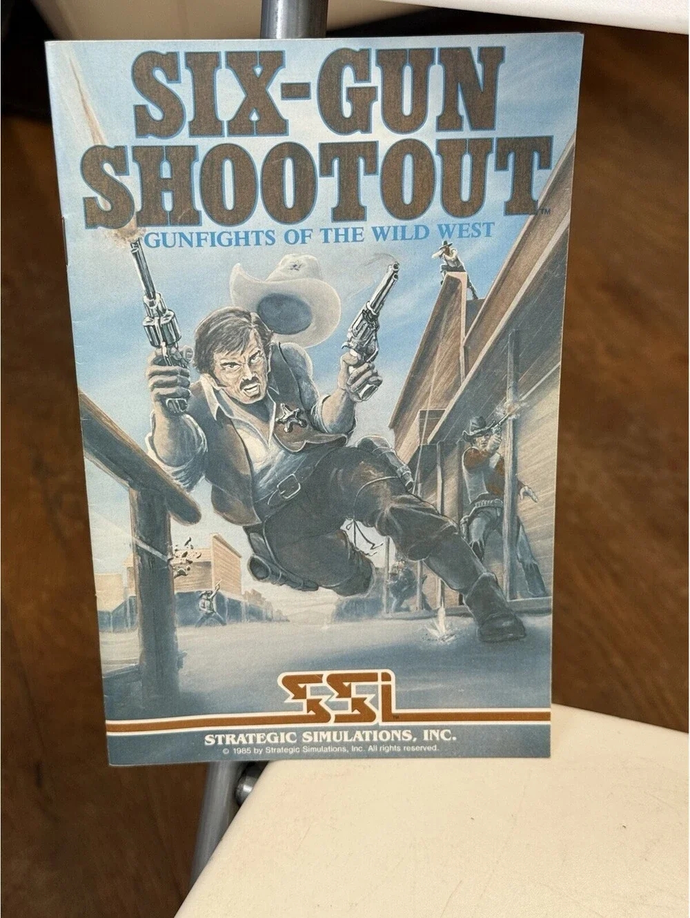 Sixgun Shootout - Commodore 64, Manual Only